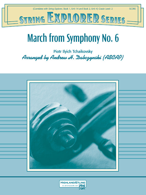 March from Symphony No. 6: String Bass Sheet Music Preview