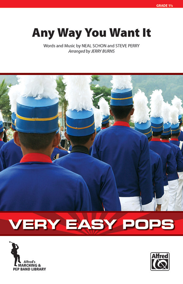 Any Way You Want It: 1st B-flat Trumpet Sheet Music Preview