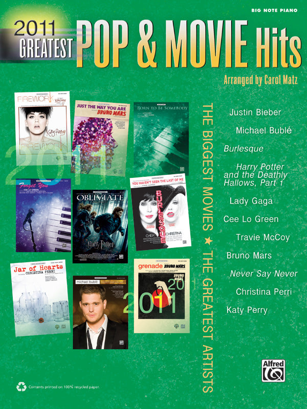 2011 Greatest Pop & Movie Hits Cover Image