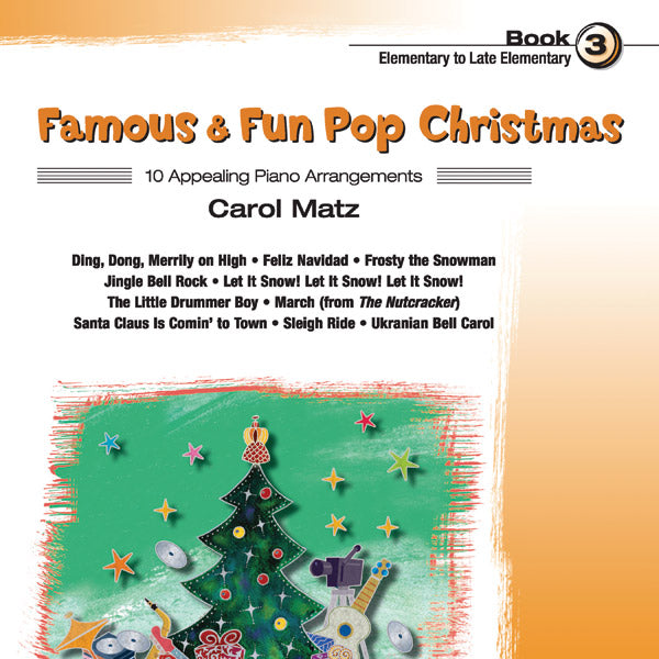Famous & Fun Pop Christmas, Book 3 Cover Image