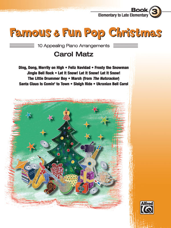 Famous & Fun Pop Christmas, Book 3 Cover Image
