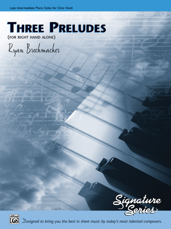 Three Preludes (for right hand alone) Cover Image