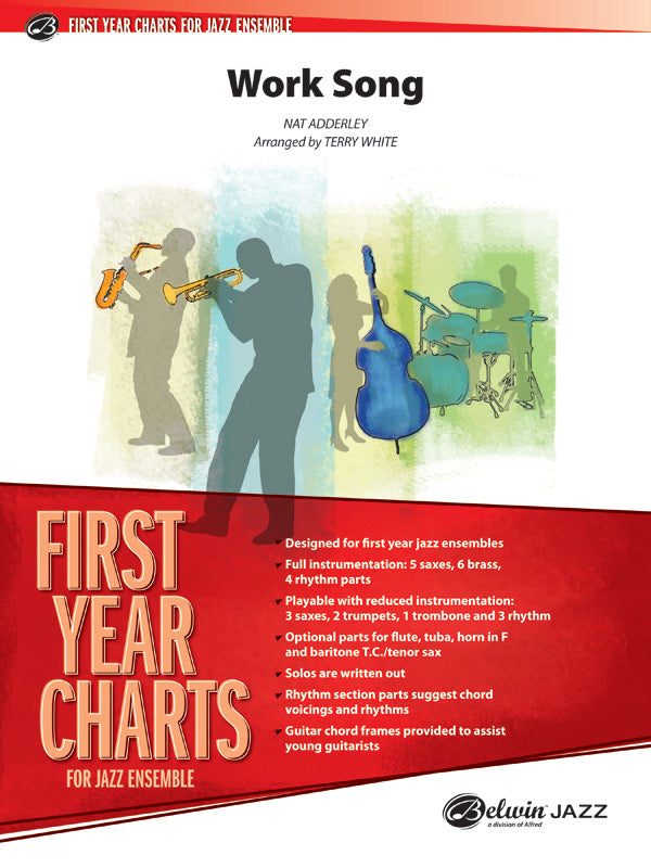 Work Song: E-flat Alto Saxophone | Printable PDF Sheet Music