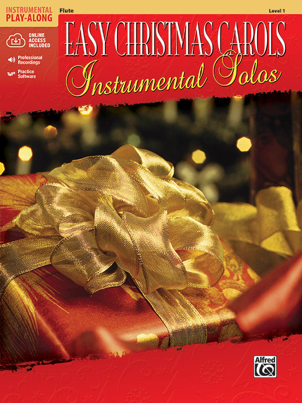 Easy Christmas Carols Instrumental Solos Cover Image
