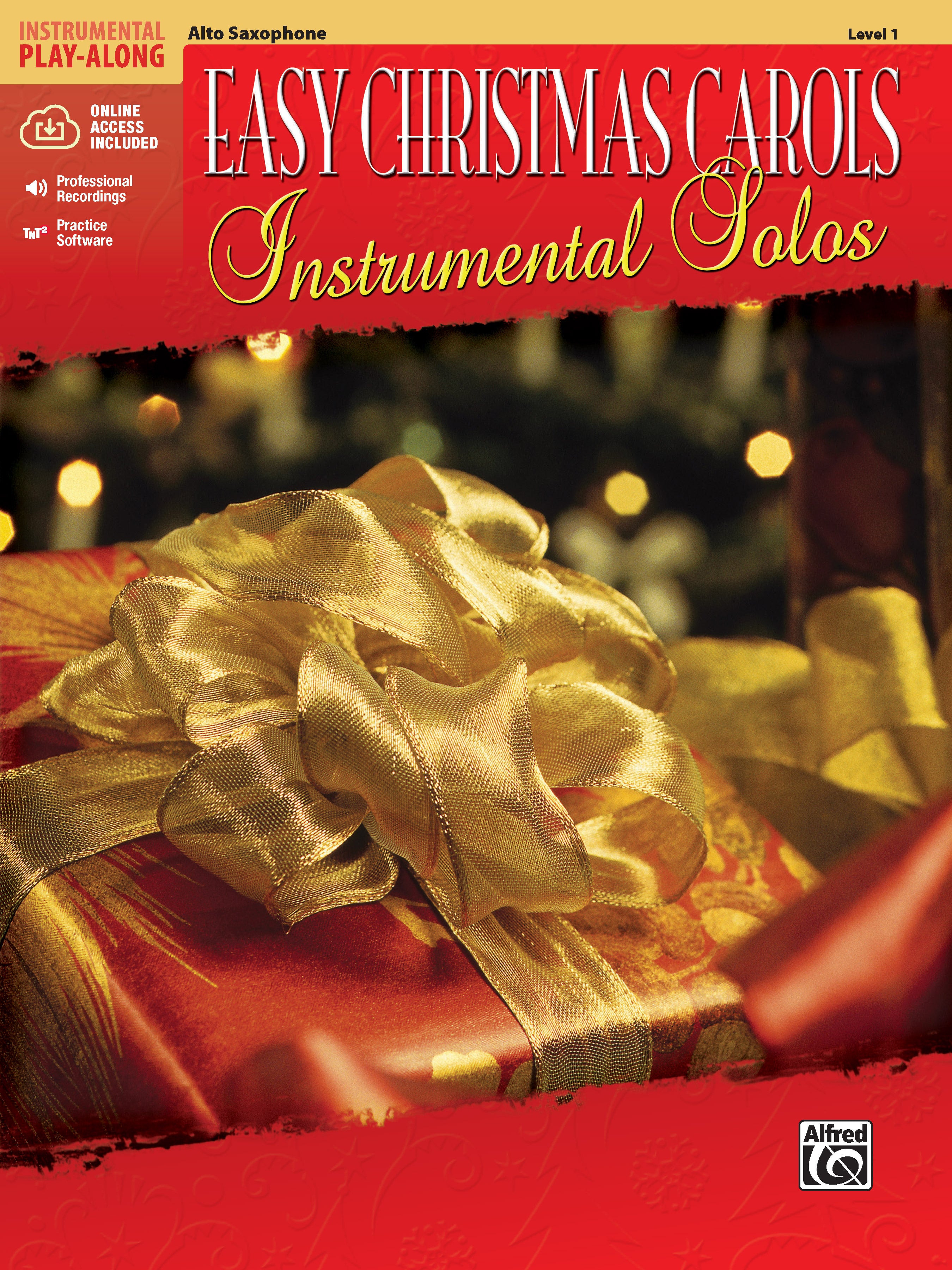 Easy Christmas Carols Instrumental Solos Cover Image