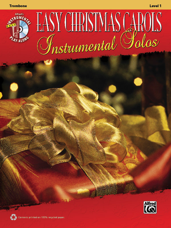 Easy Christmas Carols Instrumental Solos Cover Image