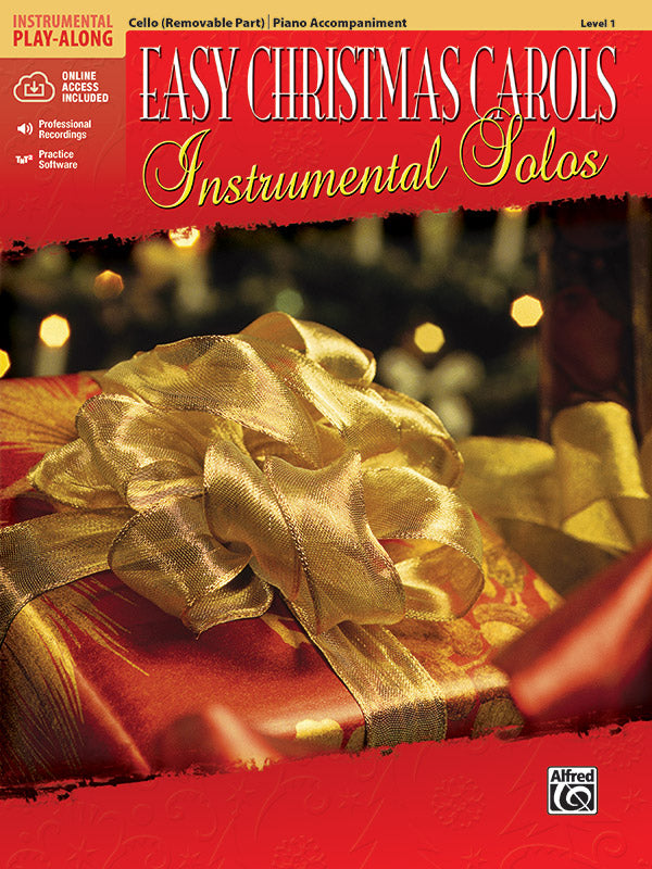 Easy Christmas Carols Instrumental Solos for Strings Cover Image