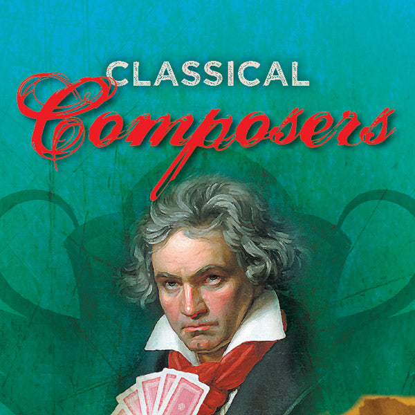 Alfred's Music Playing Cards: Classical Composers (1 Pack) Cover Image