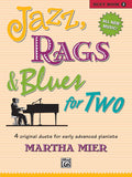 Jazz, Rags & Blues for Two, Book 5 Cover Image