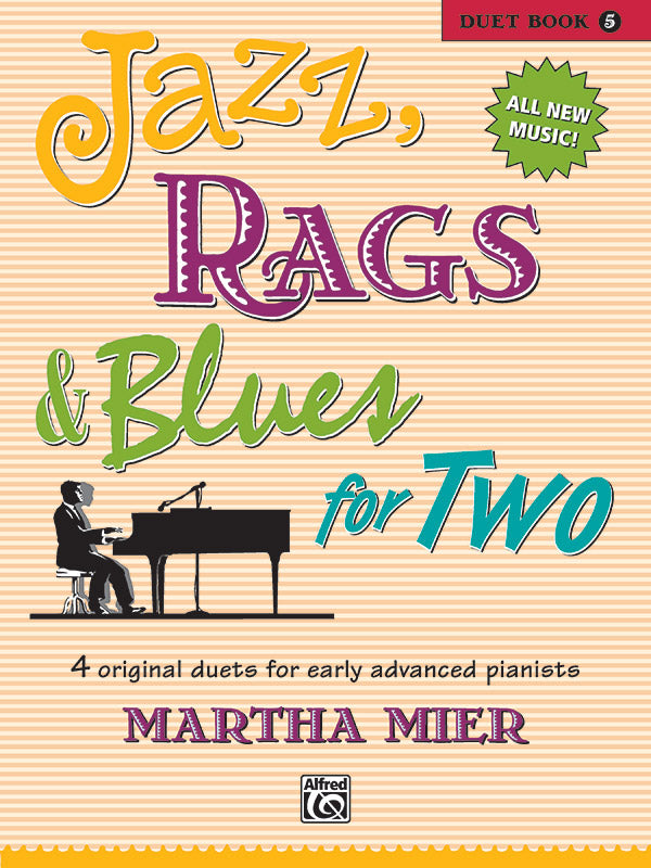 Jazz, Rags & Blues for Two, Book 5 Cover Image