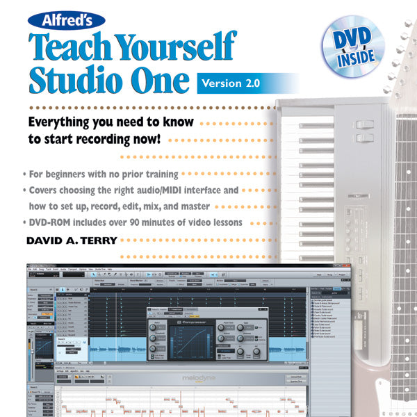 Alfred's Teach Yourself Studio One, Version 2.0 Cover Image