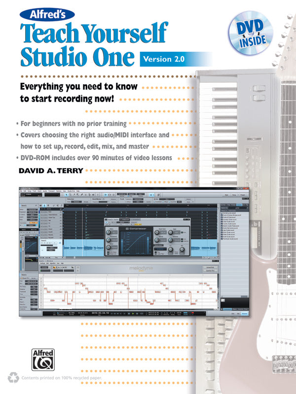 Alfred's Teach Yourself Studio One, Version 2.0 Cover Image