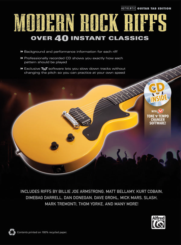 Modern Rock Riffs Cover Image