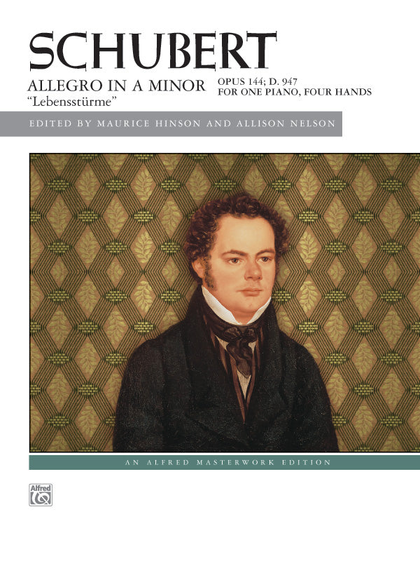 Schubert: Allegro in A Minor, Opus 144 ("Lebensstürme") Cover Image