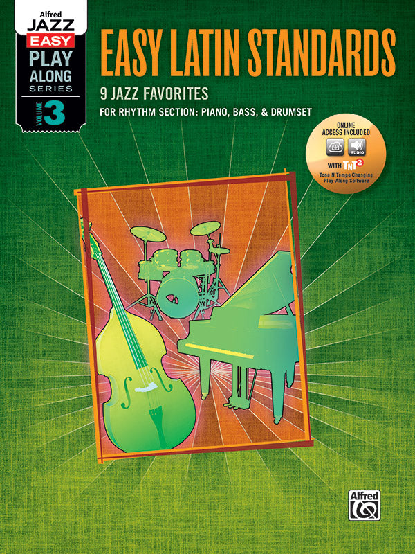 Alfred Jazz Easy Play-Along Series, Vol. 3: Easy Latin Standards  Cover Image