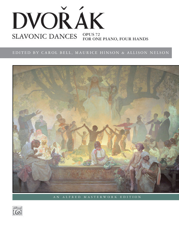 Dvorák: Slavonic Dances, Opus 72 - Piano Duet (1 Piano, 4 Hands) Sheet Music Preview