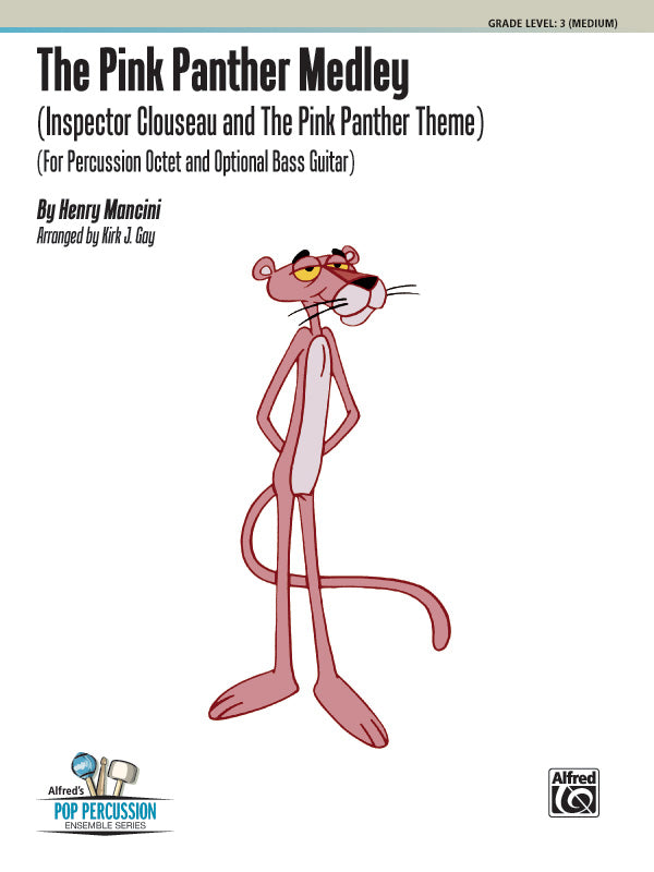 The Pink Panther Medley (Inspector Clouseau and The Pink Panther Theme): Xylophone Sheet Music Preview