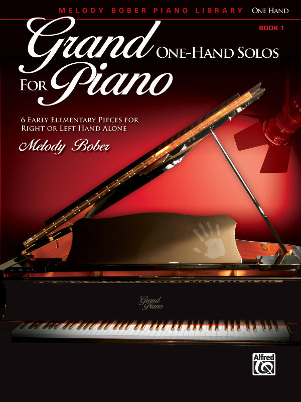 Grand One-Hand Solos for Piano, Book 1: 6 Early Elementary Pieces for Right or Left Hand Alone Sheet Music Preview