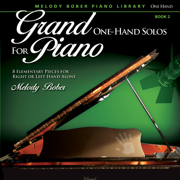 Grand One-Hand Solos for Piano, Book 2 Cover Image