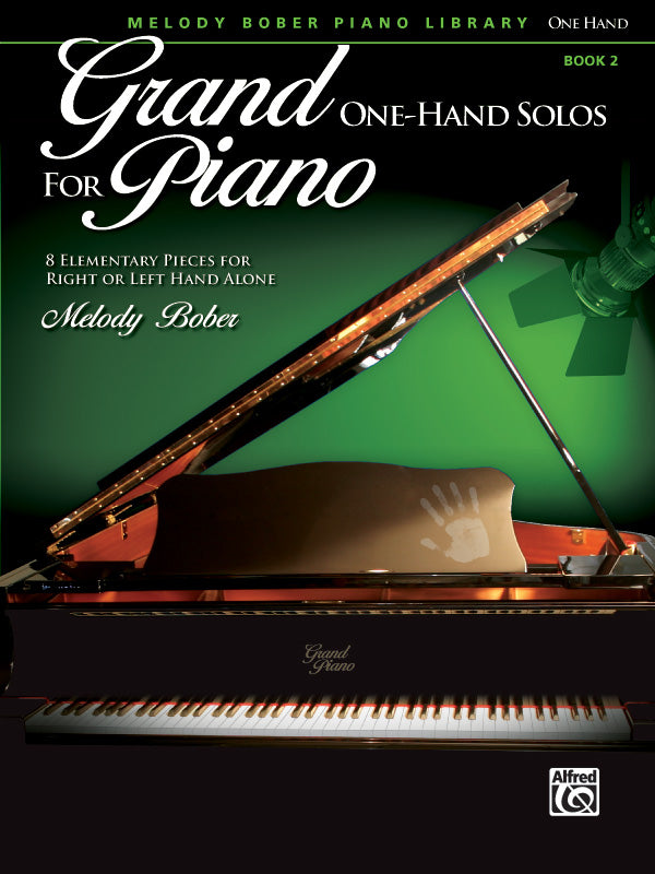Grand One-Hand Solos for Piano, Book 2: 8 Elementary Pieces for Right or Left Hand Alone Sheet Music Preview