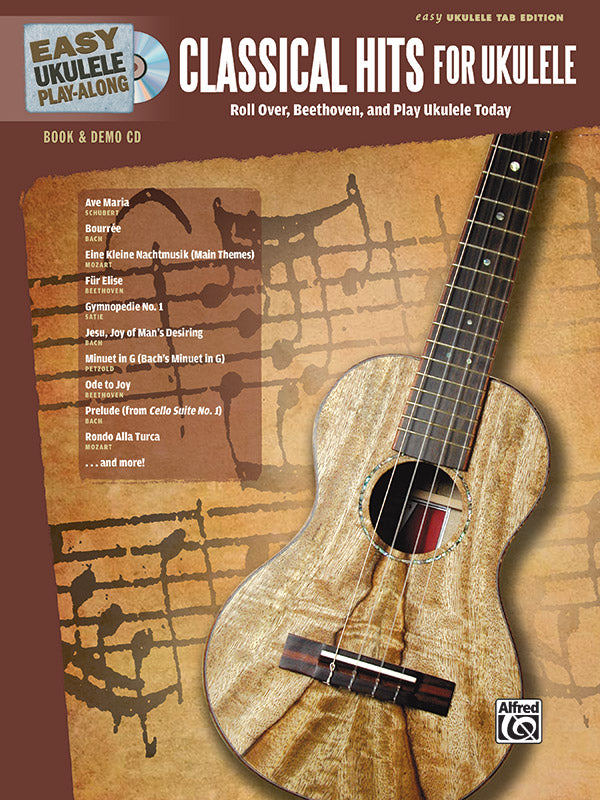 Easy Ukulele Play-Along: Classical Hits for Ukulele Cover Image
