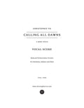 Calling All Dawns Cover Image