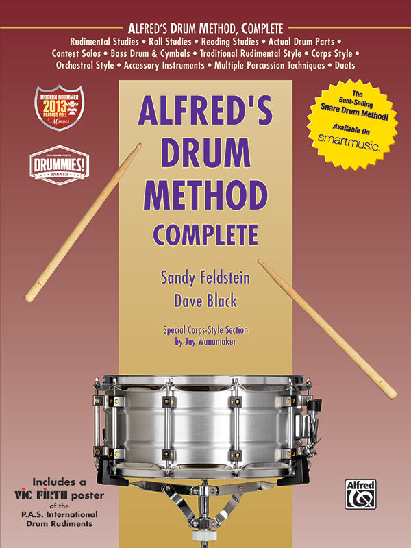 Alfred's Drum Method, Complete Cover Image