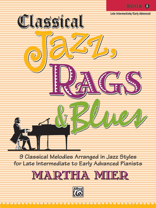 Classical Jazz, Rags & Blues, Book 5 Cover Image