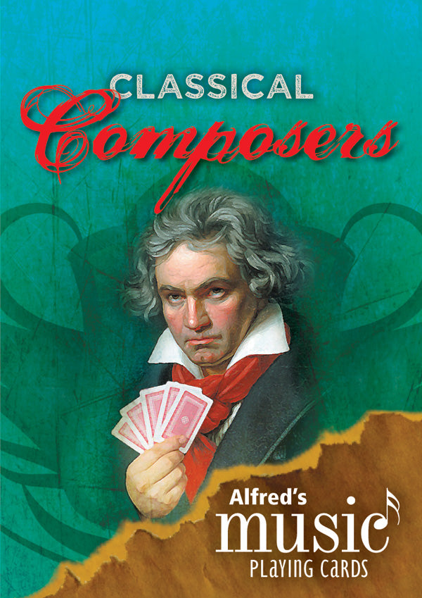 Alfred's Music Playing Cards: Classical Composers (12 Pack) Cover Image