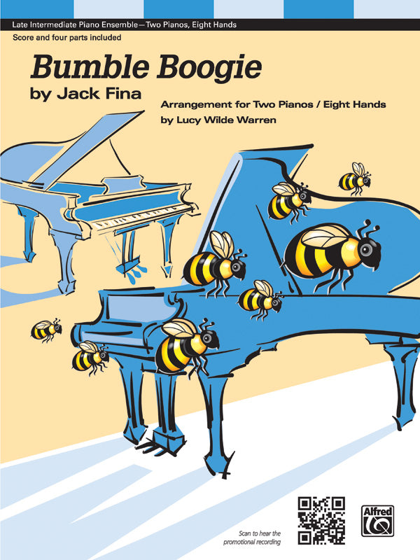 Bumble Boogie - Piano Quartet (2 Pianos, 8 Hands) Sheet Music Preview