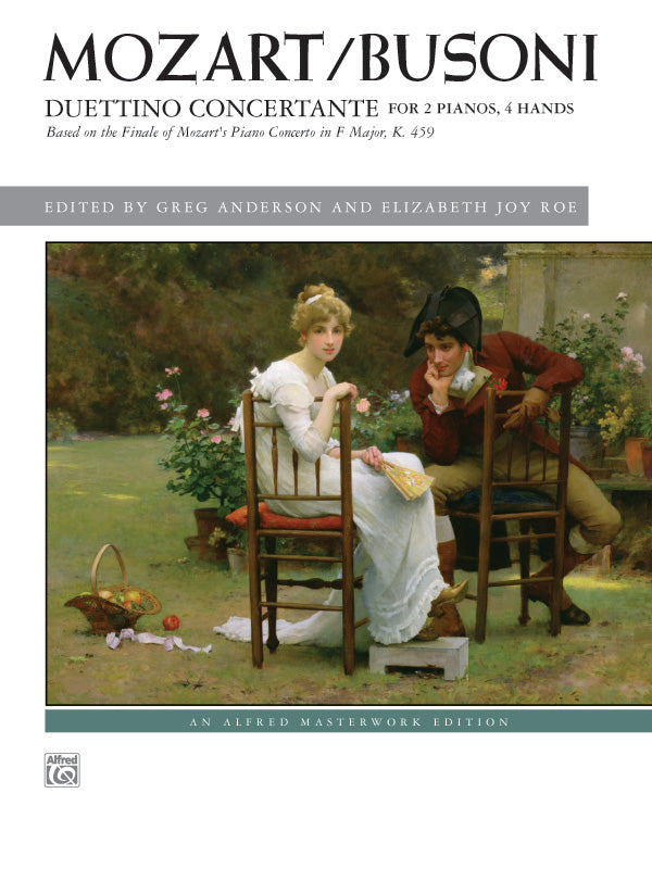 Mozart/Busoni: Duettino concertante Cover Image