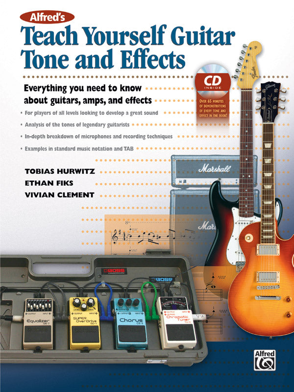 Alfred's Teach Yourself Guitar Tone and Effects Cover Image