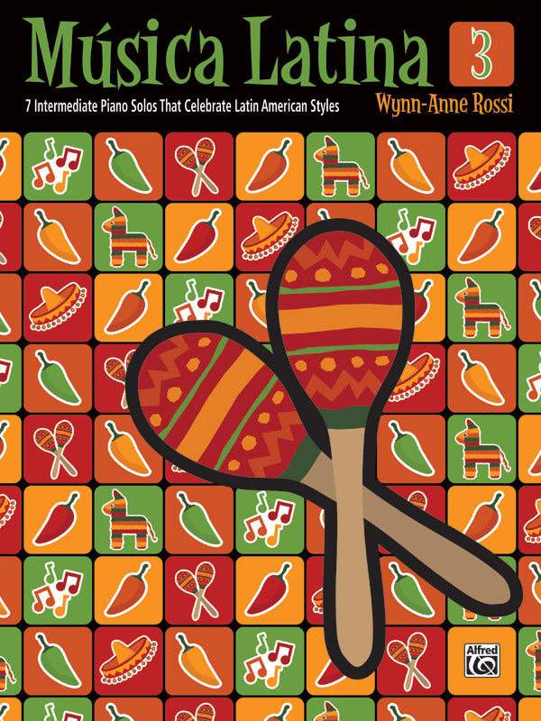 Música Latina, Book 3: 7 Intermediate Piano Solos That Celebrate Latin American Styles Sheet Music Preview