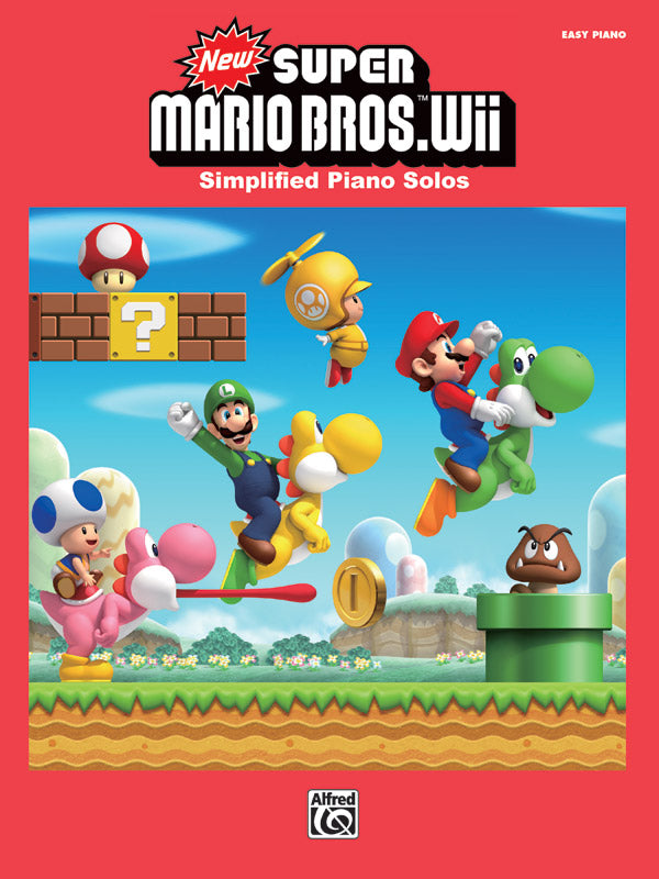 New Super Mario Bros. Wii World 1 Map Sheet Music Preview