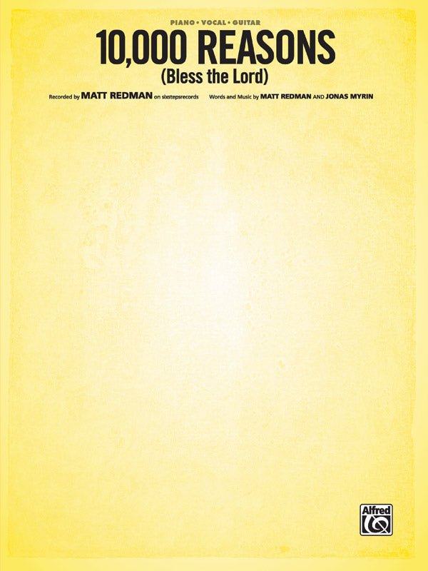 10,000 Reasons (Bless the Lord) Cover Image