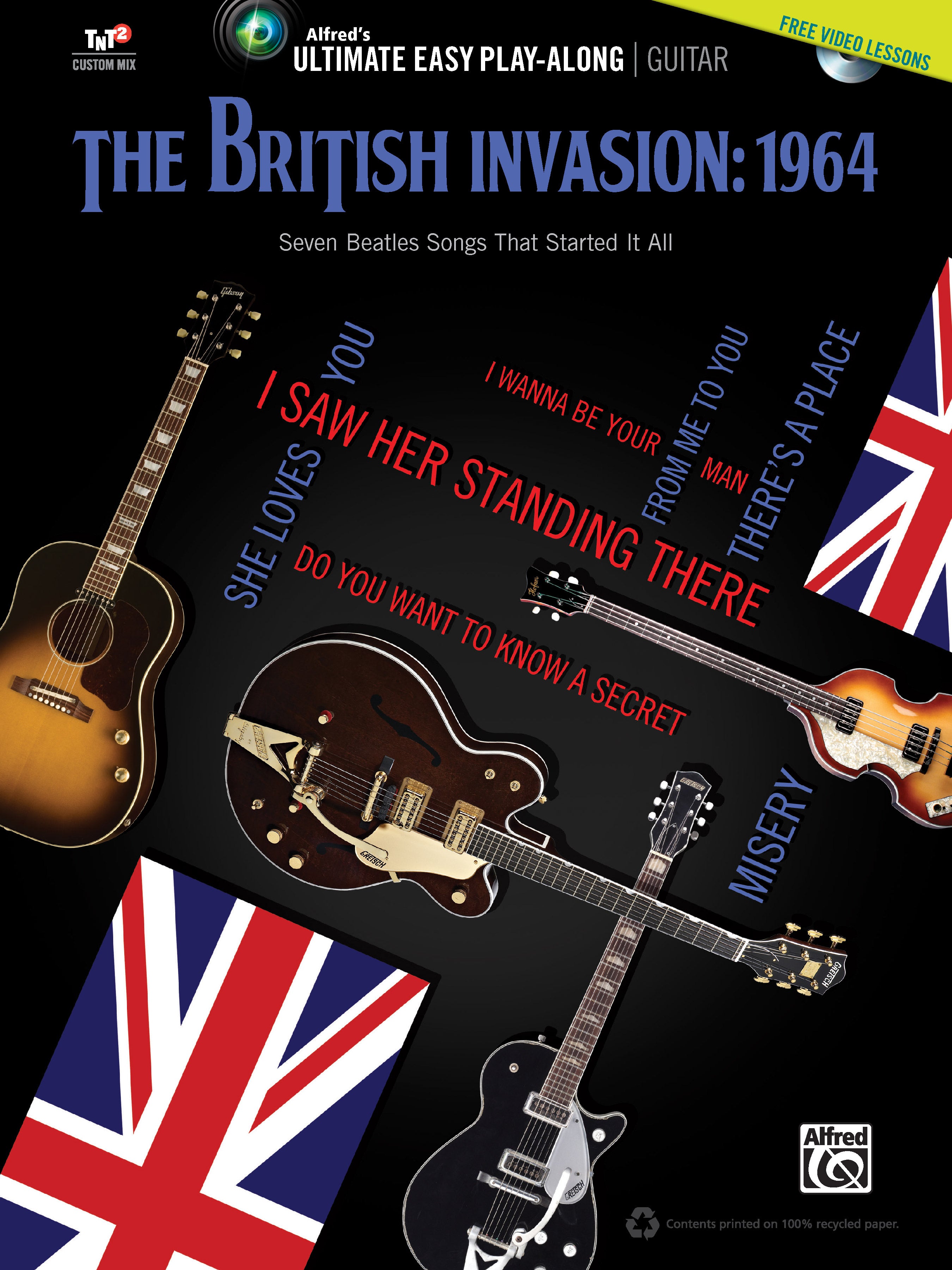 Ultimate Easy Guitar Play-Along: The British Invasion: 1964 Cover Image