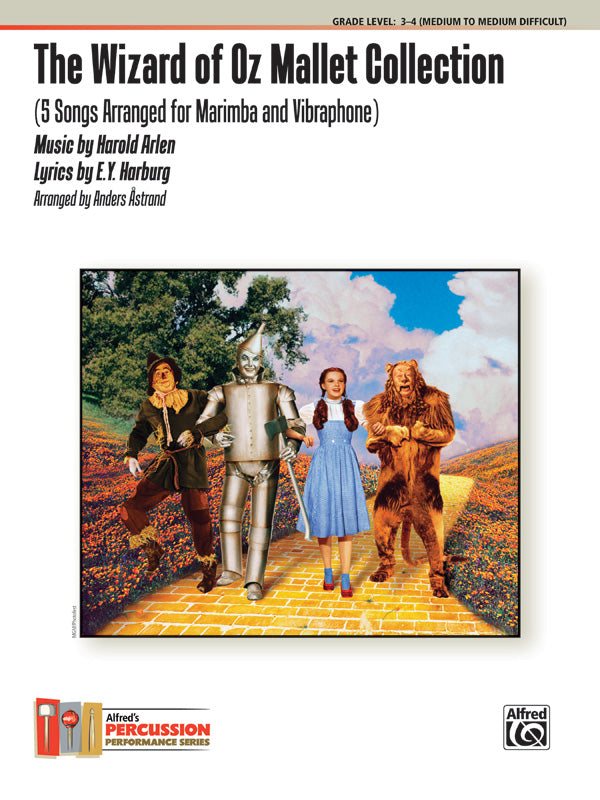 The Wizard of Oz Mallet Collection: Vibraphone Sheet Music Preview