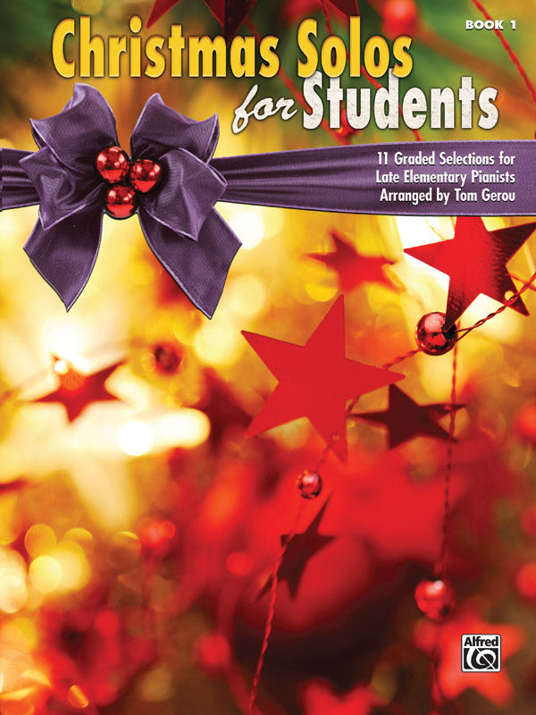Christmas Solos for Students, Book 1 Cover Image