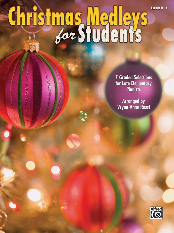 Christmas Medleys for Students, Book 1 Cover Image