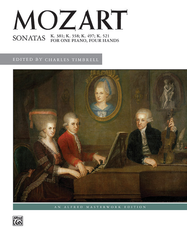 Mozart: Sonatas for One Piano, Four Hands Cover Image