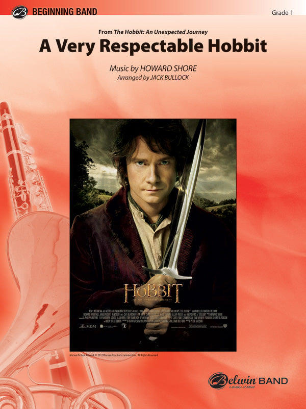 A Very Respectable Hobbit (from The Hobbit: An Unexpected Journey) Sheet Music Preview