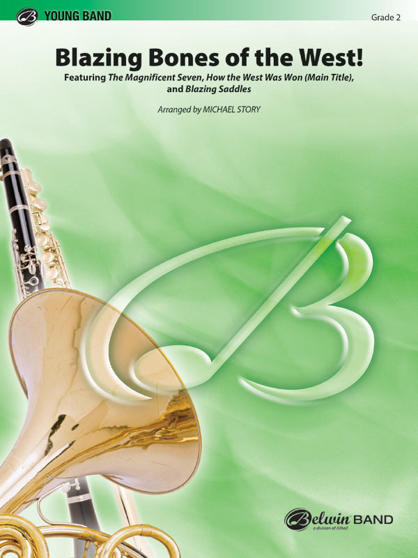 Blazing Bones of the West!: Tuba Sheet Music Preview