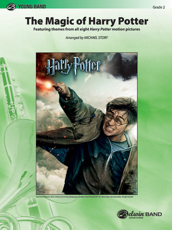 The Magic of Harry Potter: Baritone T.C. Sheet Music Preview