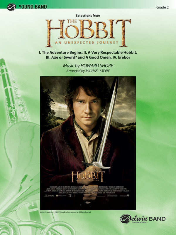 <i>The Hobbit: An Unexpected Journey,</i> Selections from Cover Image