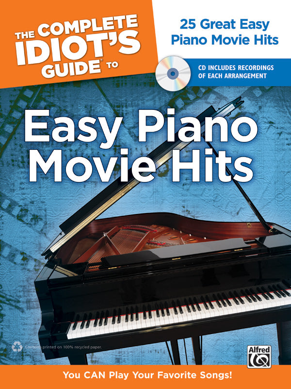 The Complete Idiot's Guide to Easy Piano Movie Hits Cover Image