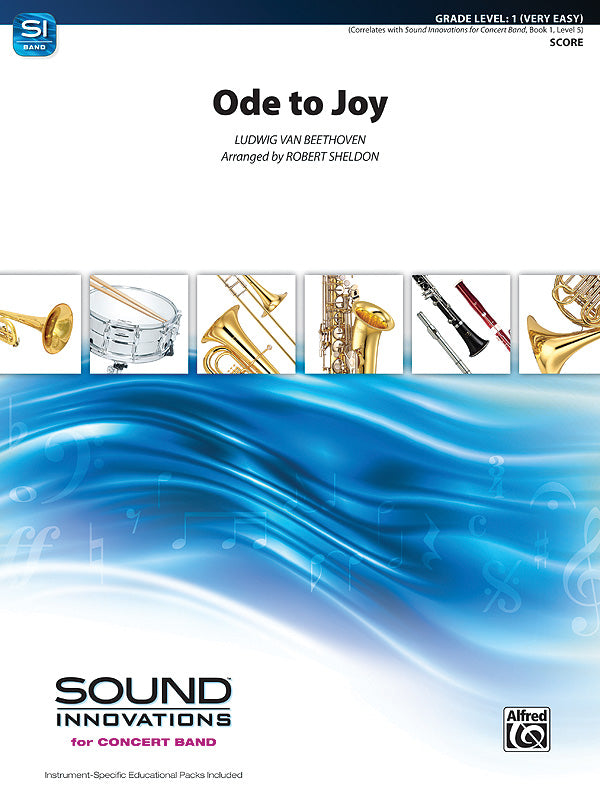 Ode to Joy: 2nd B-flat Clarinet Sheet Music Preview