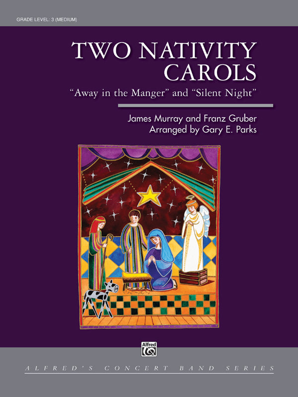 Two Nativity Carols: 2nd B-flat Trumpet Sheet Music Preview