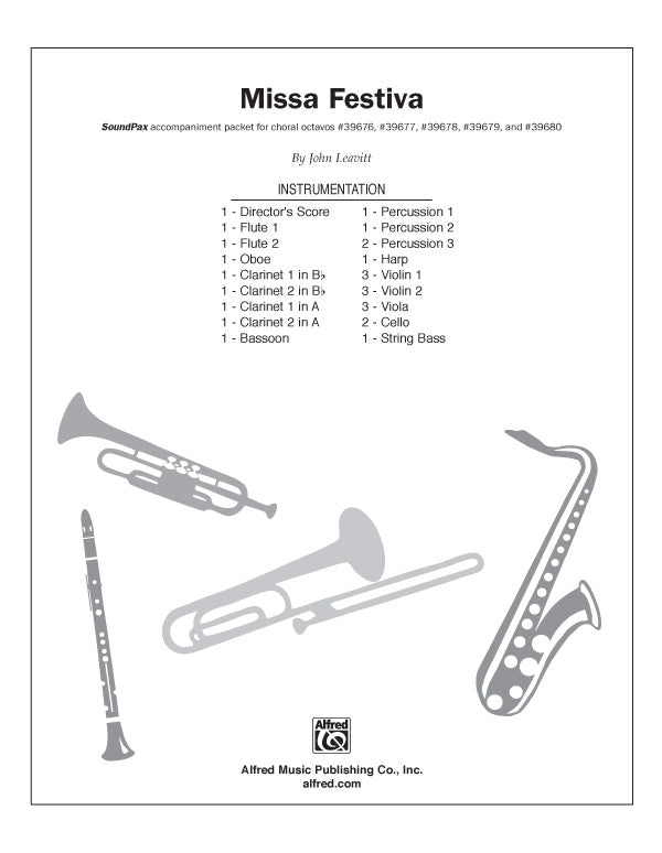 Missa Festiva: Viola Sheet Music Preview