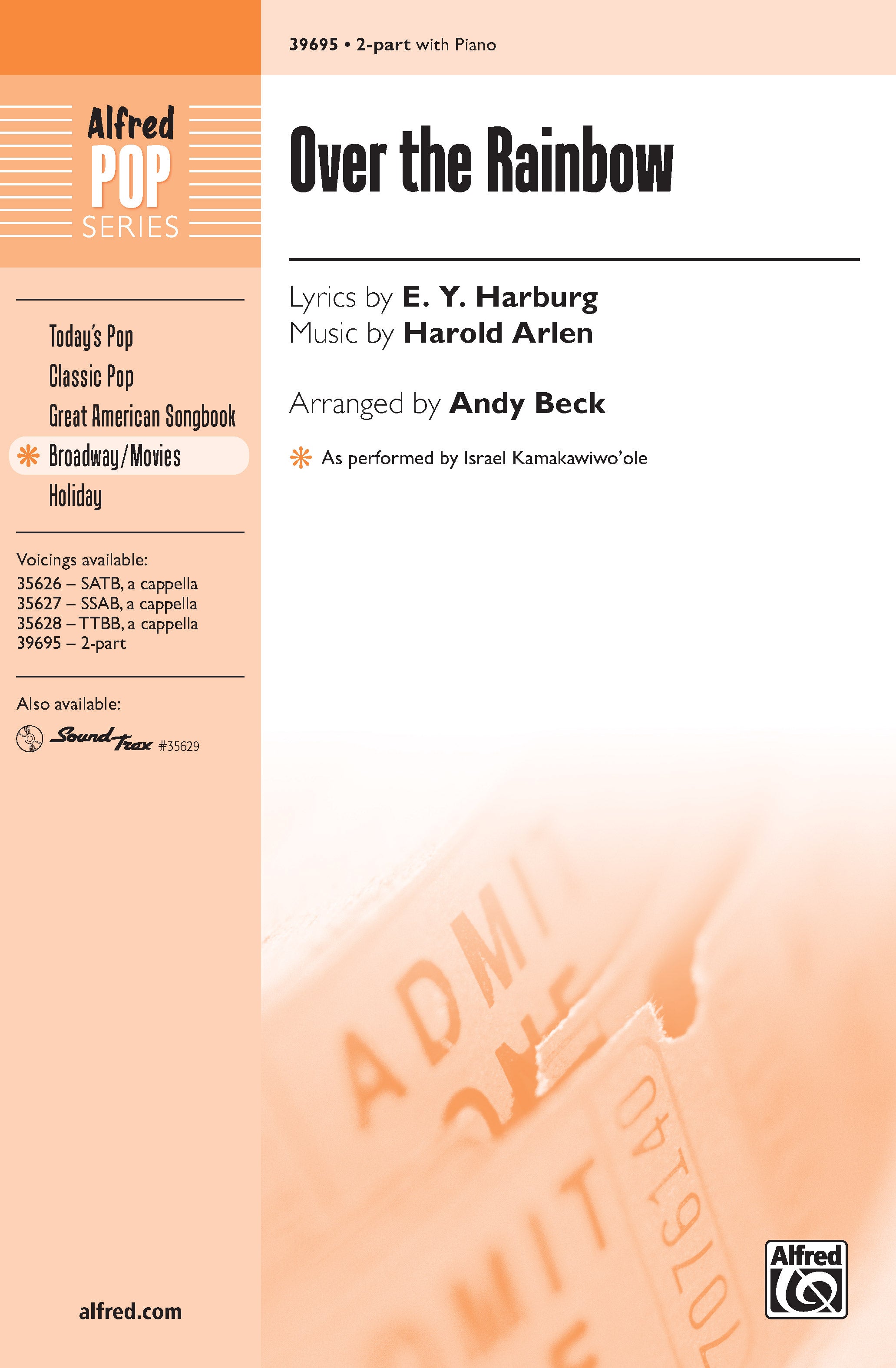 Over the Rainbow Sheet Music Preview