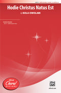 Hodie Christus Natus Est Cover Image